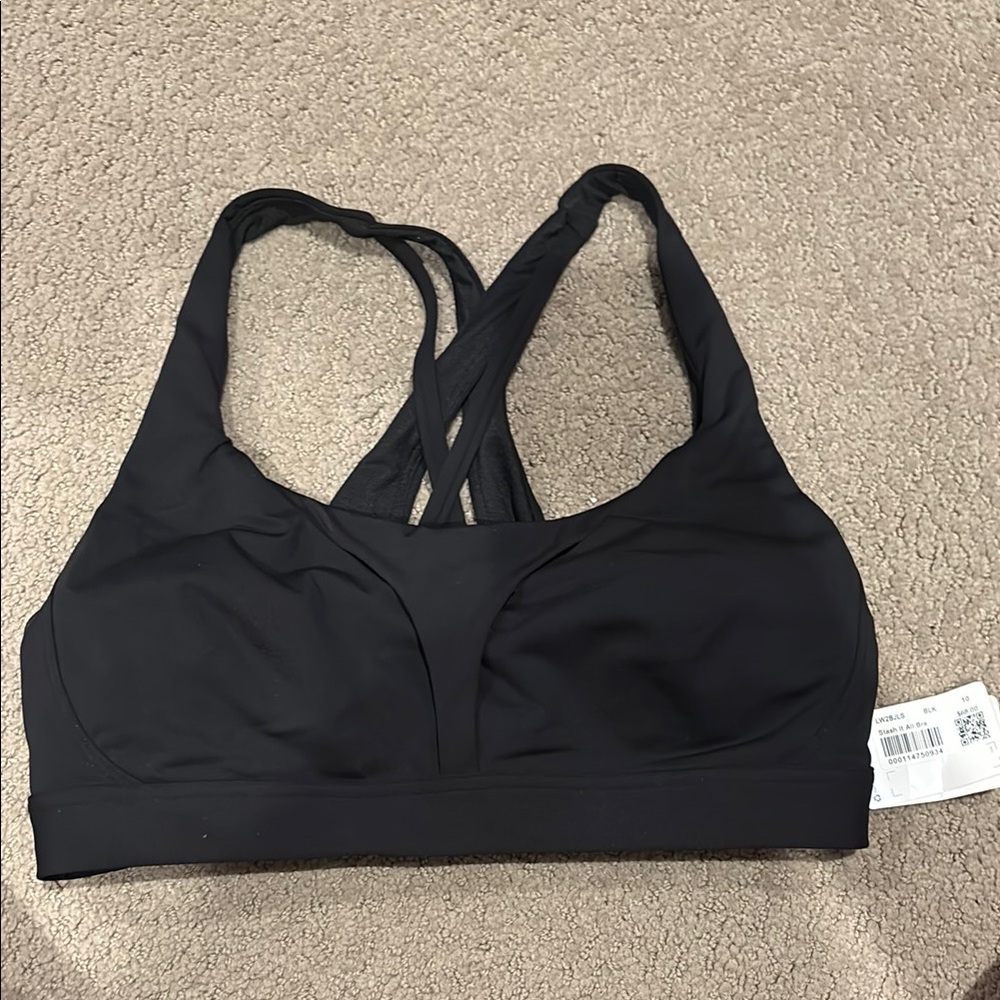 Lululemon Black Sports Bra Medium Support Intimates